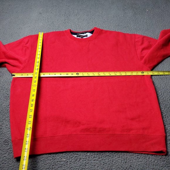Tommy Hilfiger Golf Sweater Mens XL Pullover Red - Picture 4 of 8